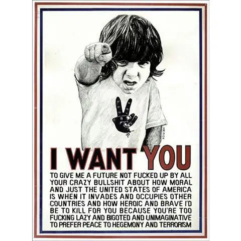 Postcards: I Want You...