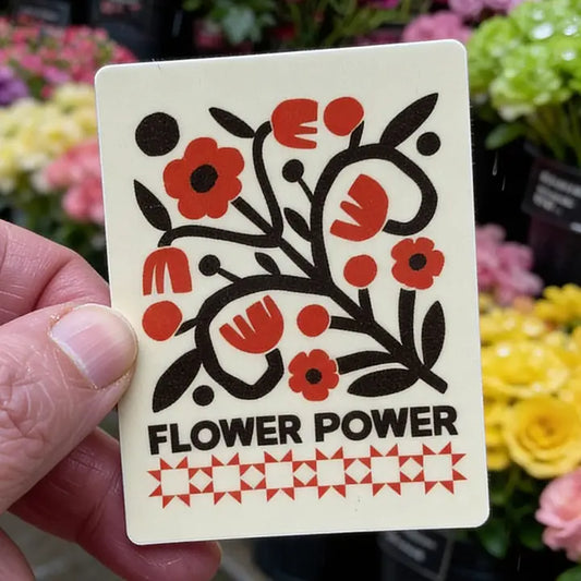 Sticker: Flower Power