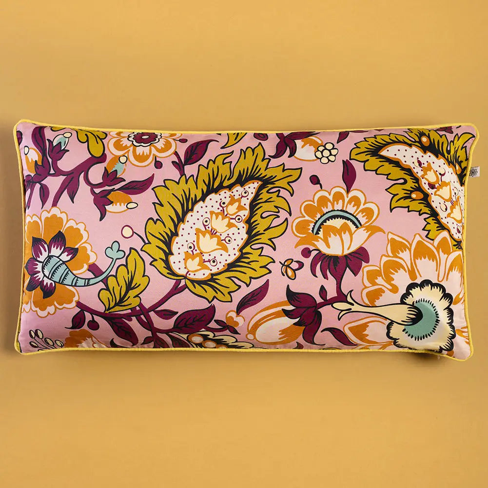 Pillow: Cortez Silk Printed Cushion Cover