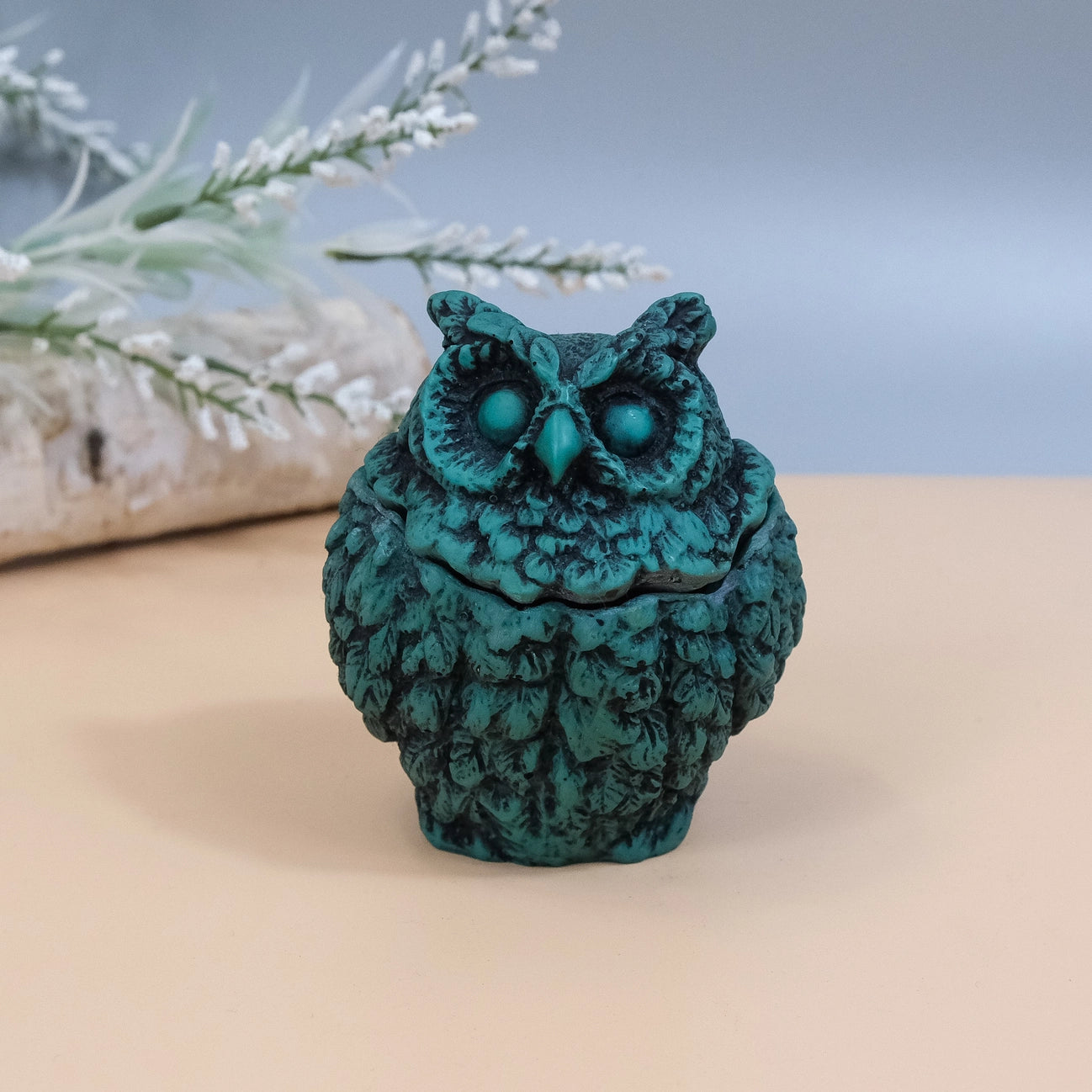 Box: Handmade Owl Trinket Box