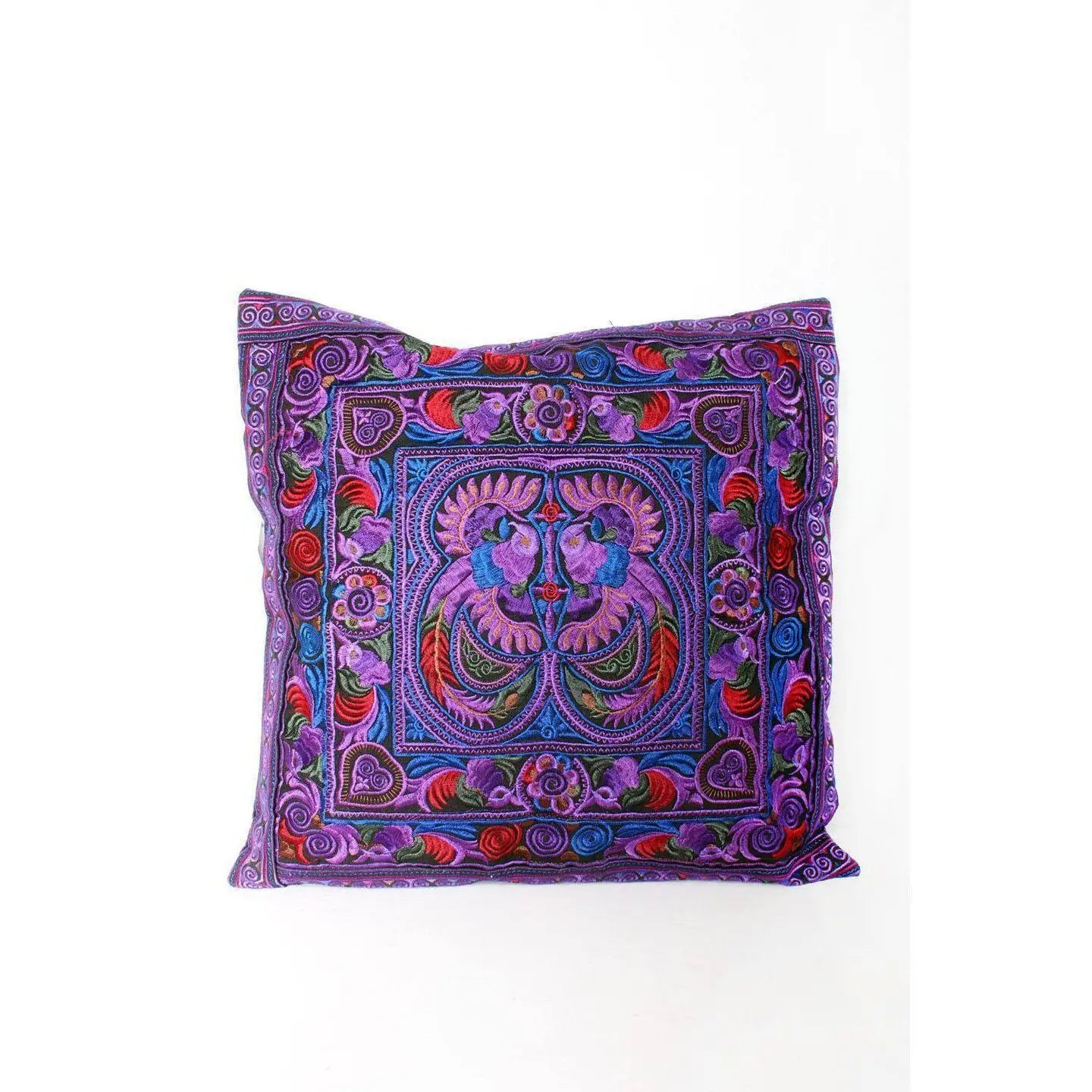 Pillow: Embroided Hmong Pillow (Various Styles/Colors)