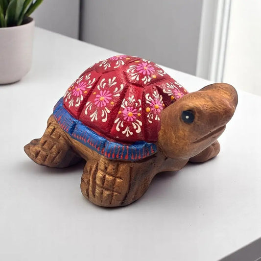 Wooden Turtle: Various Colors