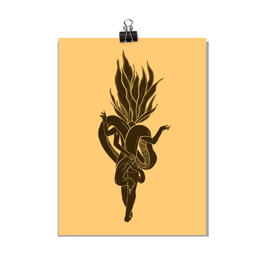 Art Print: Snake Plant Medicine Woman