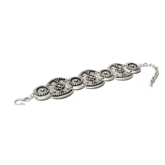 Bracelet: Pewter Shield