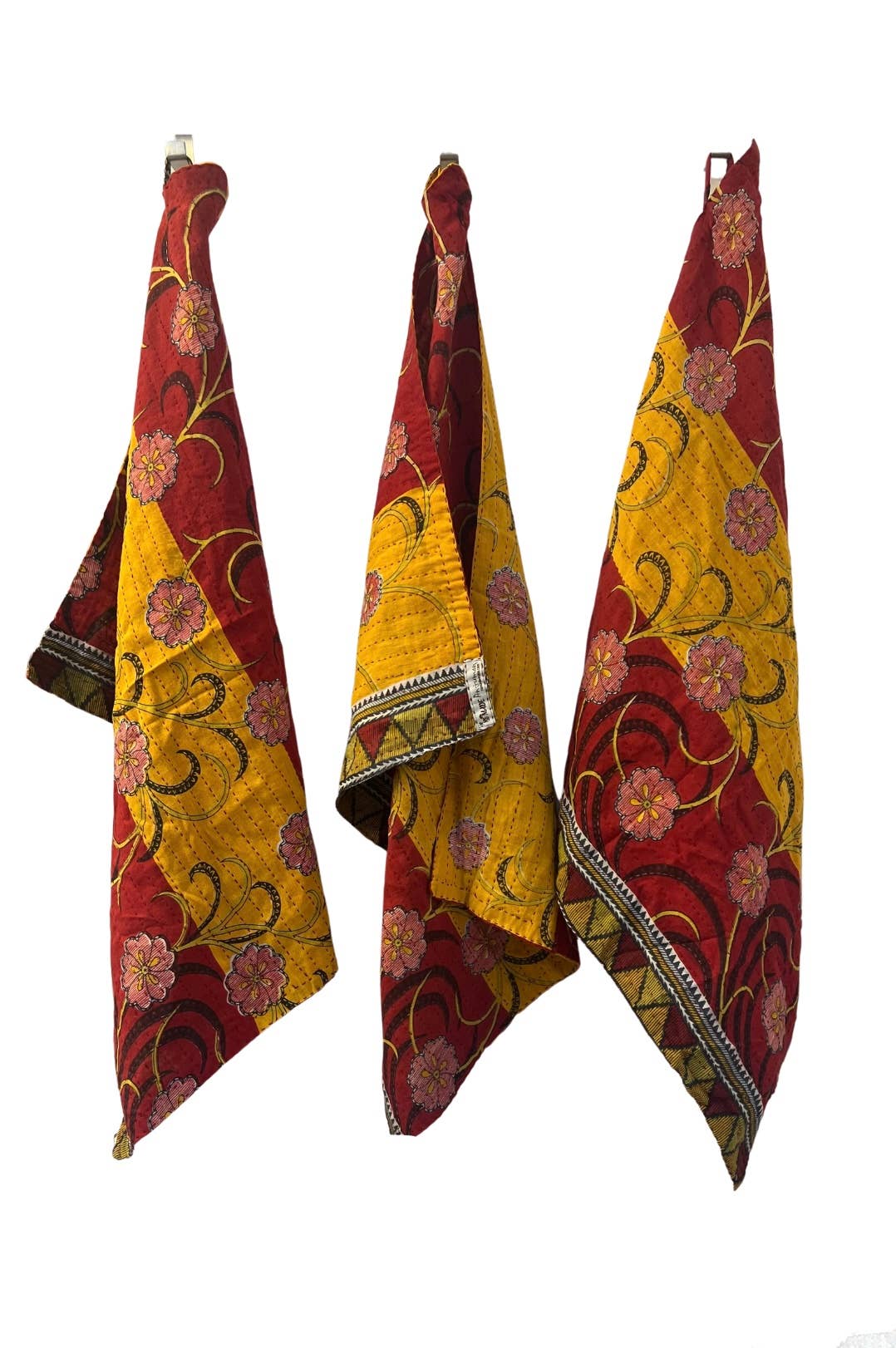Dishtowel: Upcycled Sari