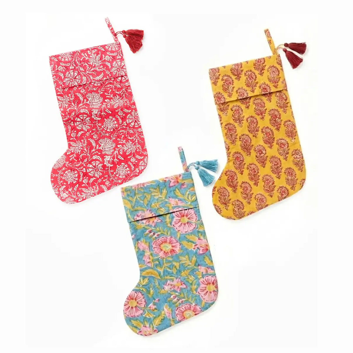 Stockings: Cotton Hand-Block Print