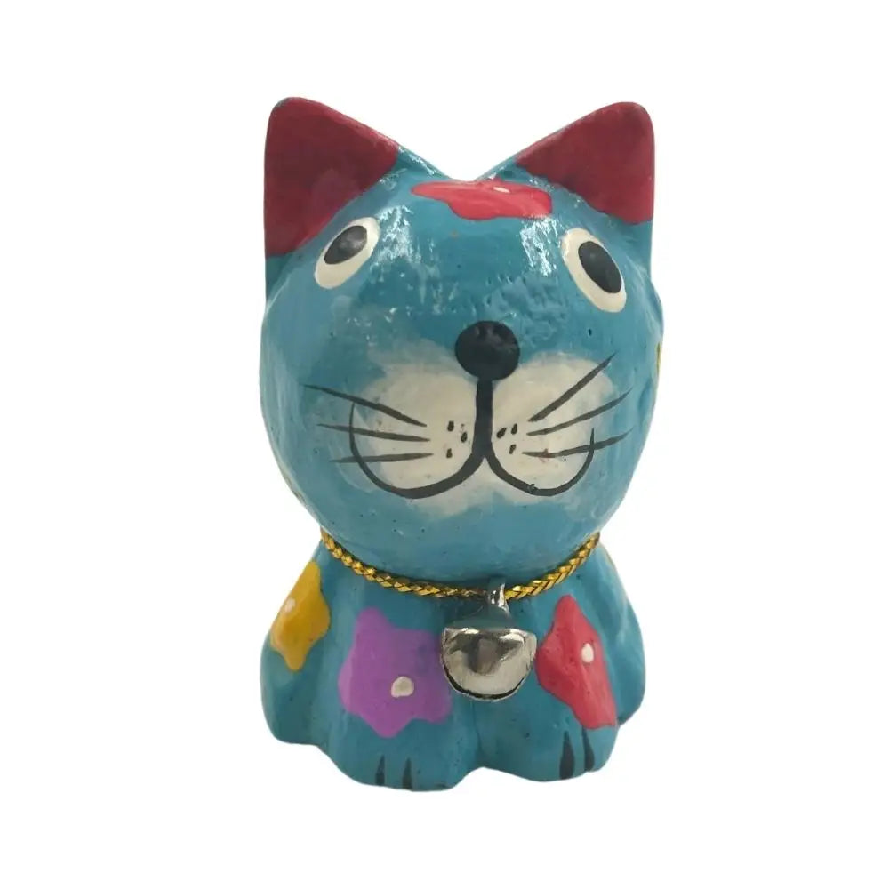 Wooden Cat: Various Colors
