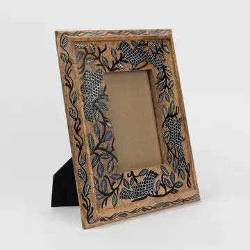 Picture Frame: Handpainted Basera Mango Wood