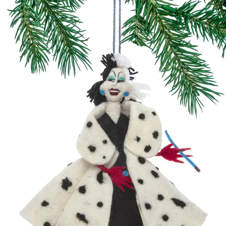 Ornaments: Cruella de Vil