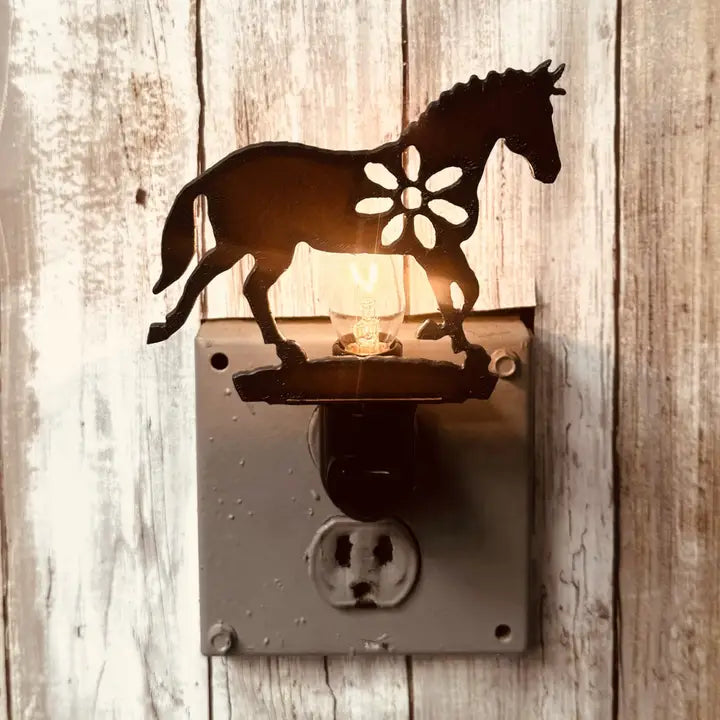 Night Lights: Rustic Ironwork Animals (Various)