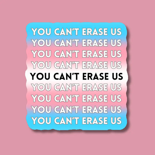Sticker: You Can't Erase Us