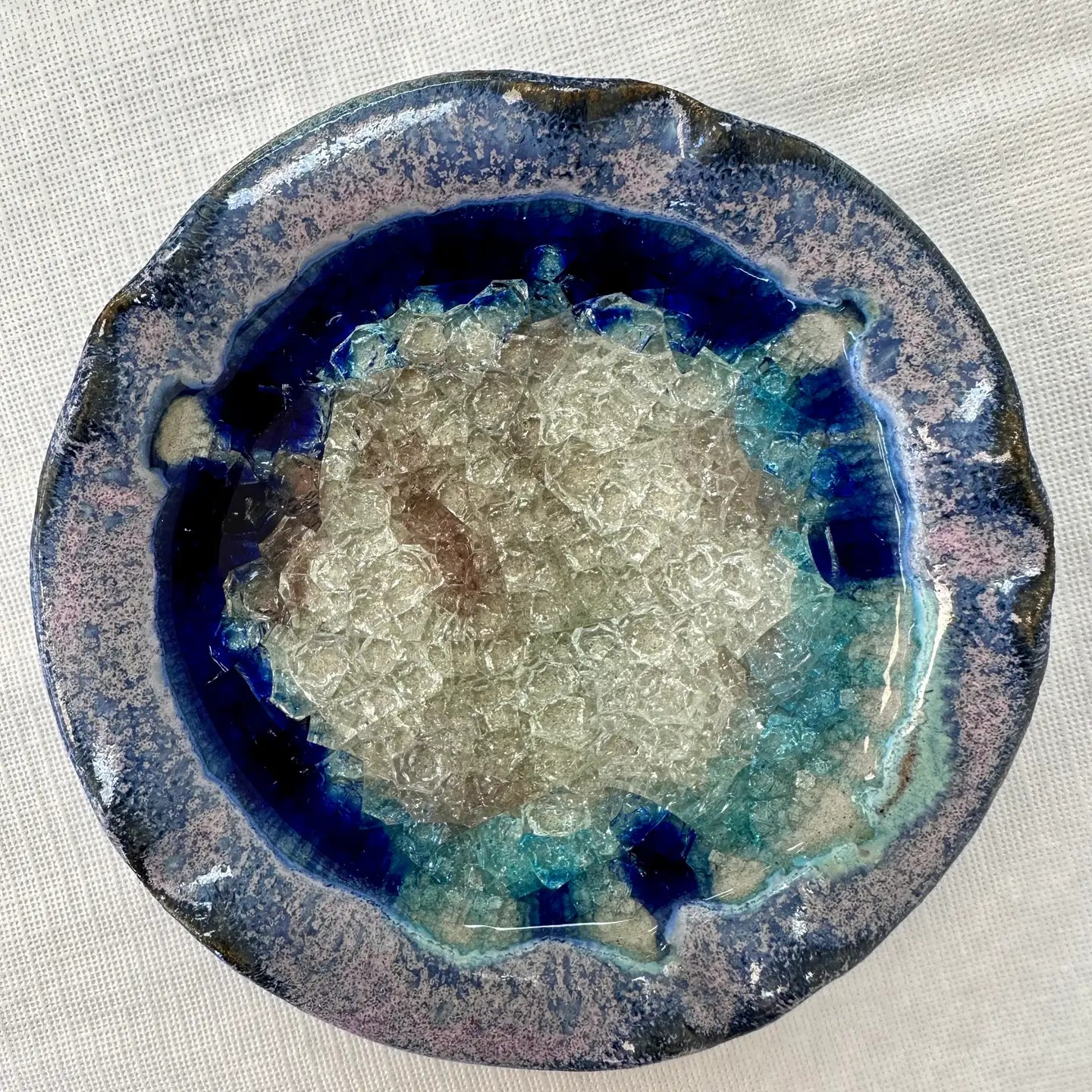 Candle Holder: Artisan Pottery