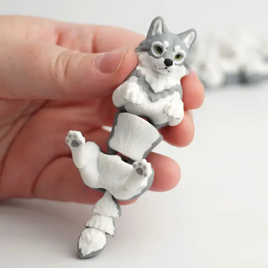3D Printed Fidget Wolf