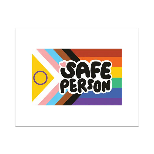 Art Print: Safe Person