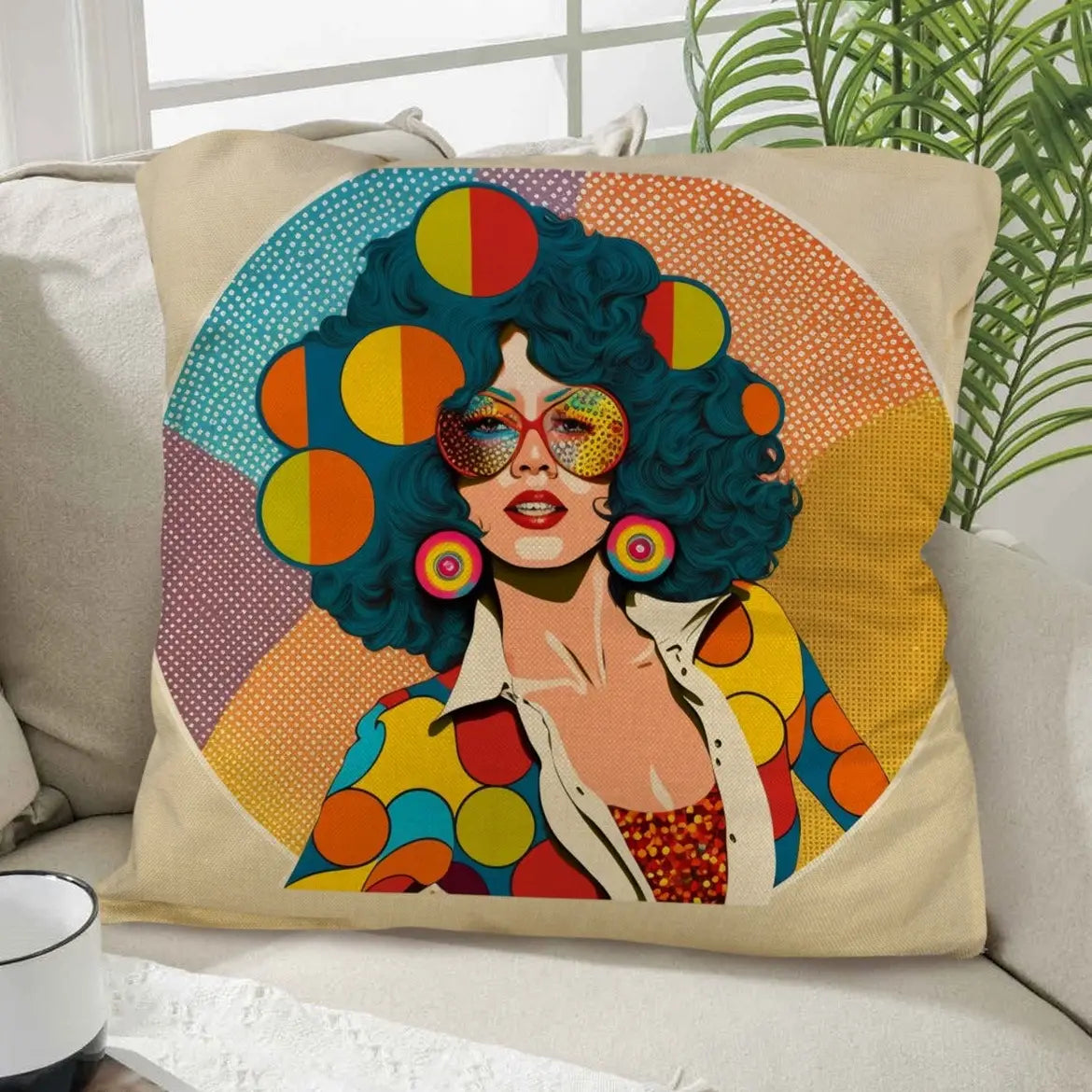 Pillow: Disco Ladies (Two Designs)