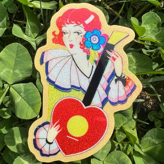 Sticker: Ruby Guitar