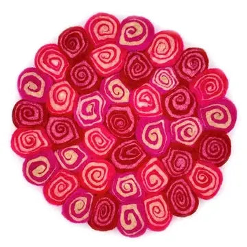 Trivet: Bubblegum Felt Swirl Trivet (2024 limited edition design)