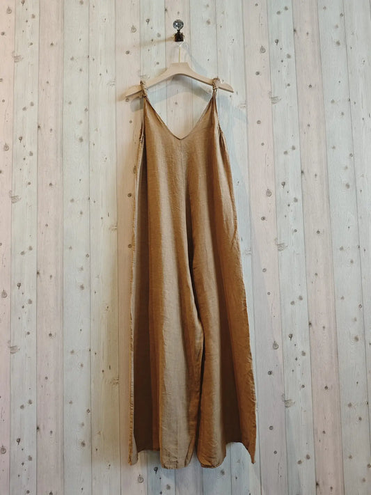 Jumpsuit: 100% Linen