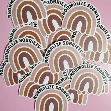 Sticker: Normalize Sobriety