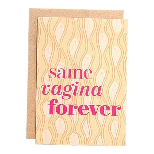 Cards: Same Vagina Forever