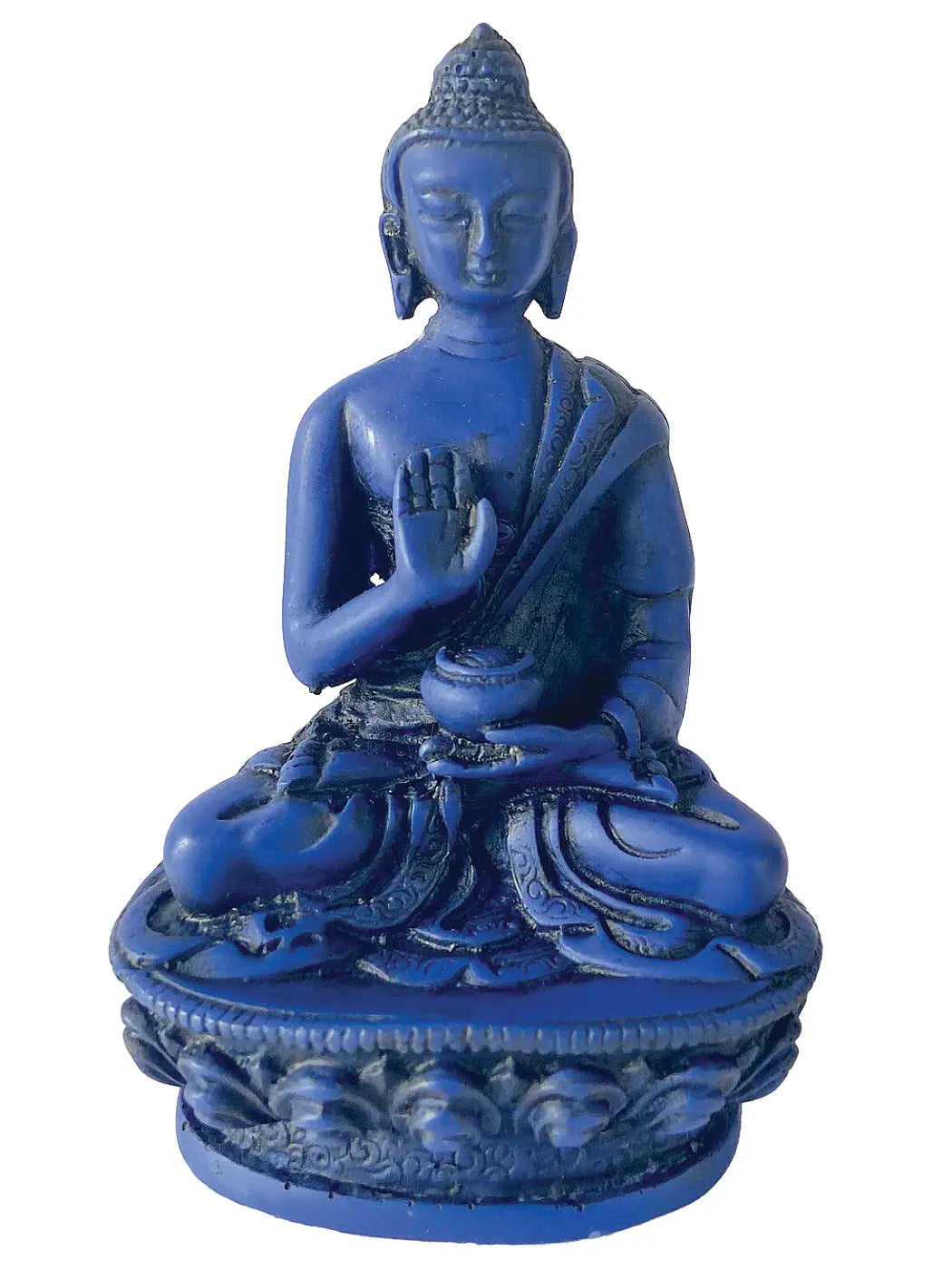 Buddha: Blue Sitting Buddha
