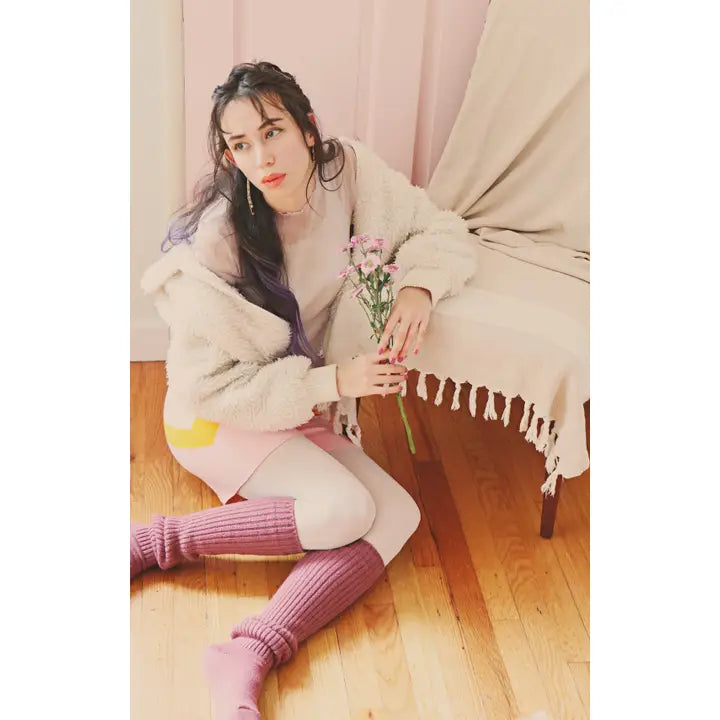 Socks: Knee High Scrunchy Socks (Three Colors)