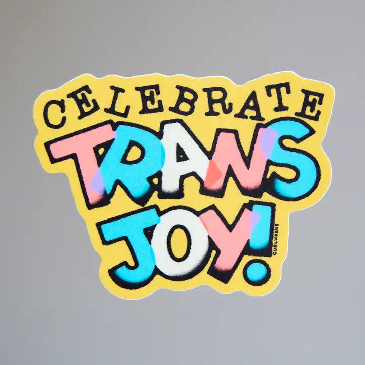 Sticker: Celebrate Trans Joy!