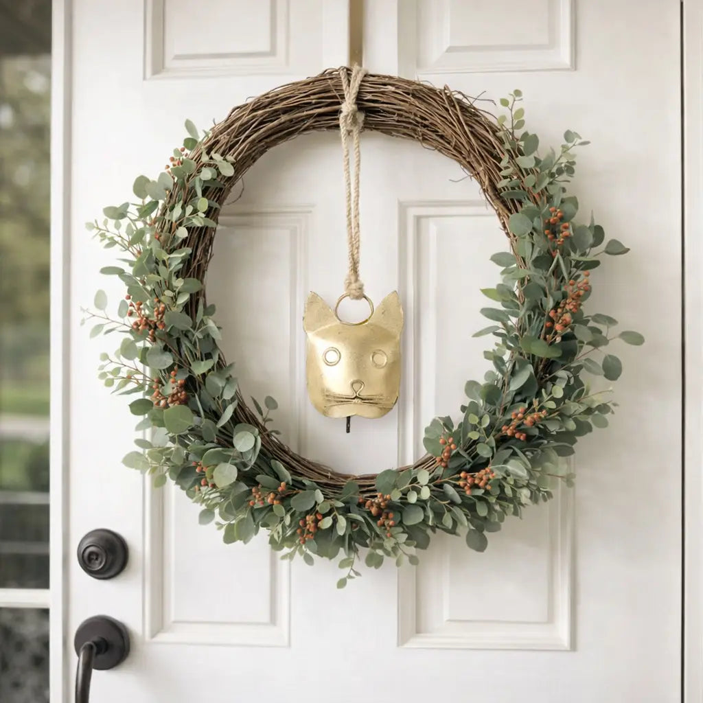 Chimes: Mitra Cat Rustic Bell