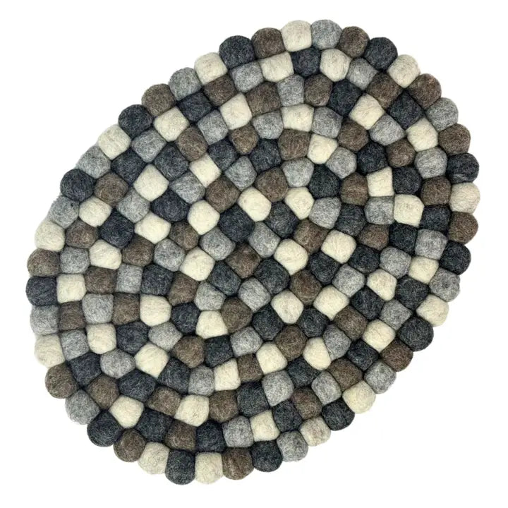 Trivets: Felted Casserole Size (Four Designs)