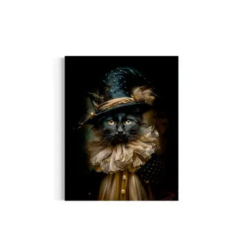 Art Prints: Wizard Cat