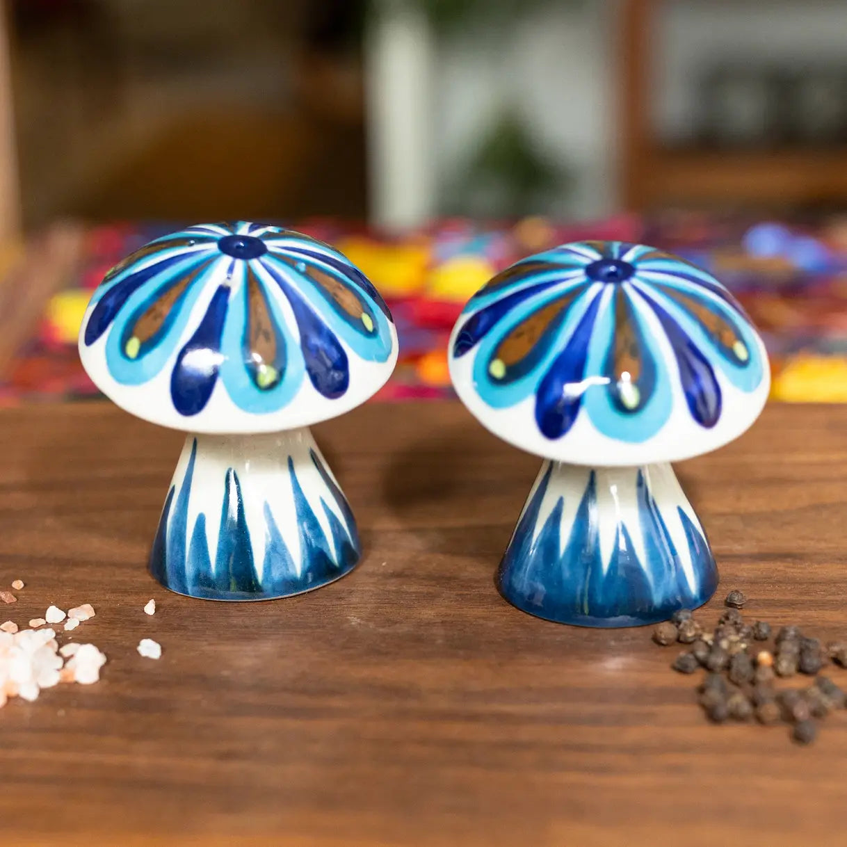 Salt & Pepper Shakers: Mushrooms