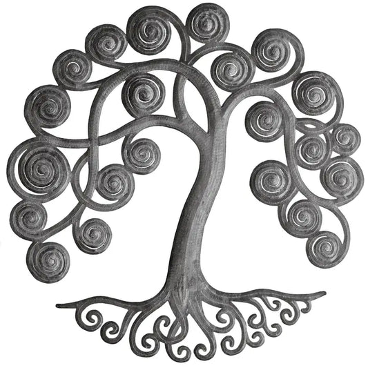 Wall Decor: Large Coiled Tree
