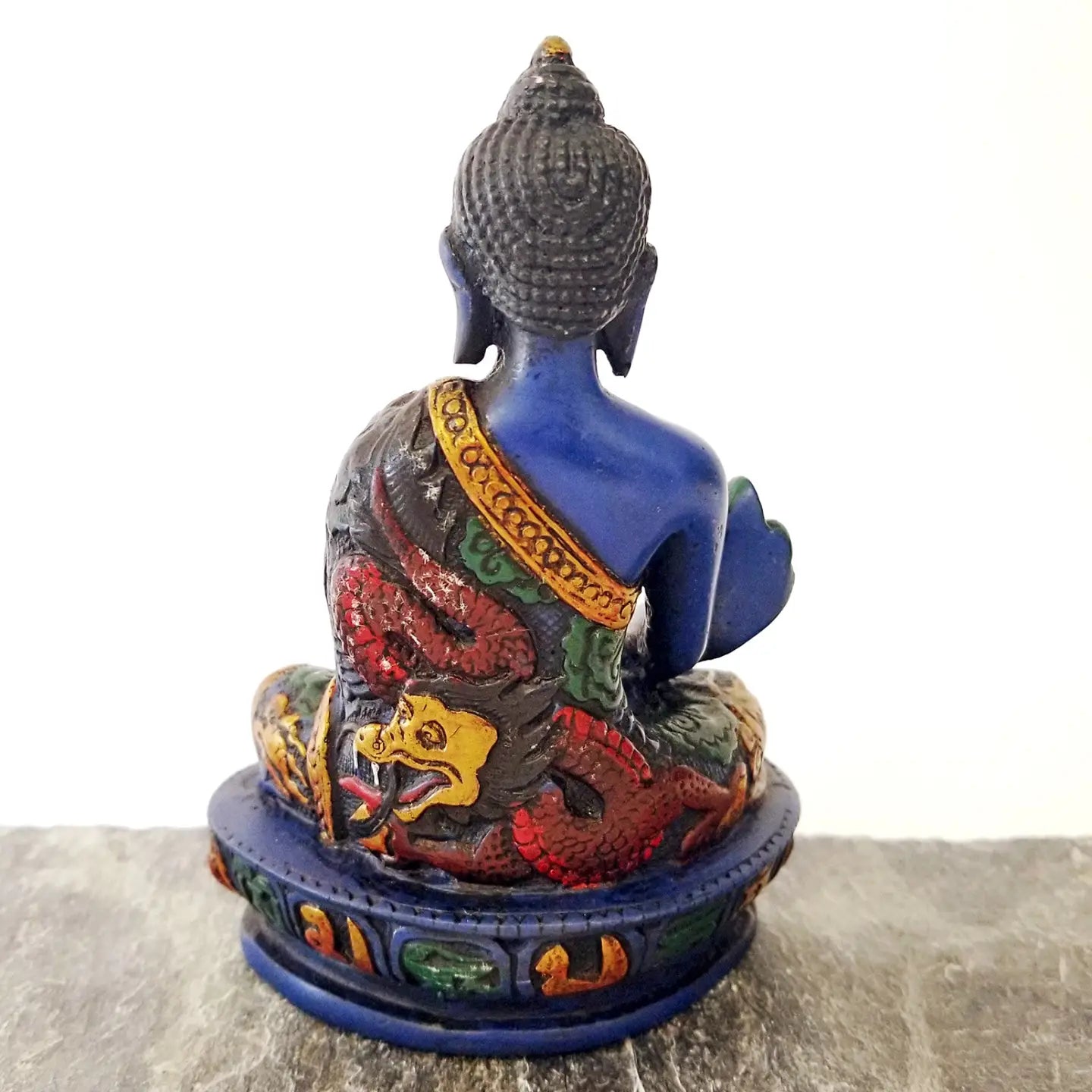 Buddha: Hand Painted Medicine Buddha
