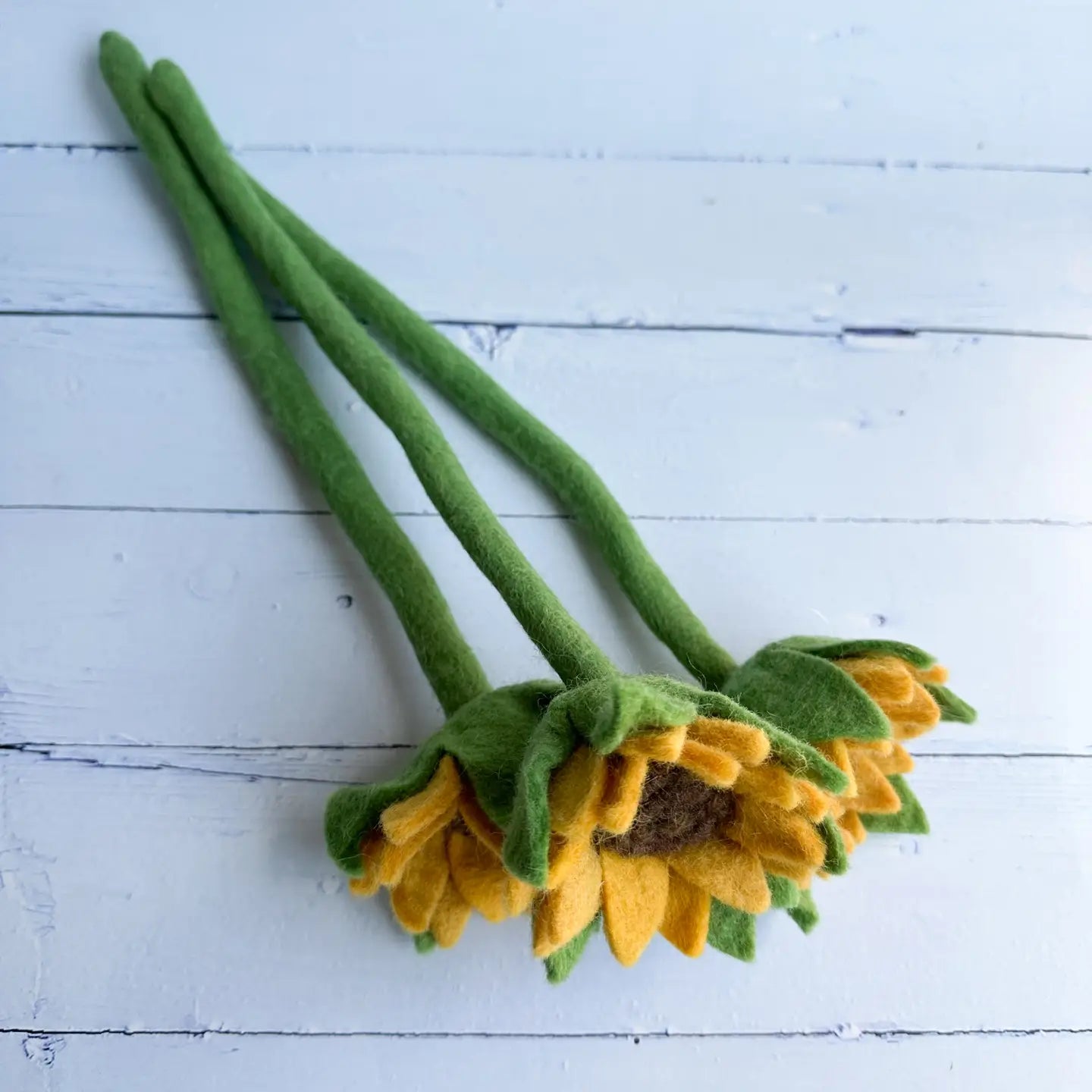 Felted Sunflower