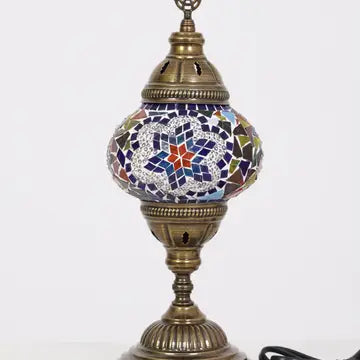 Lamp: Turkish Mosaic (Various Colors/Designs)