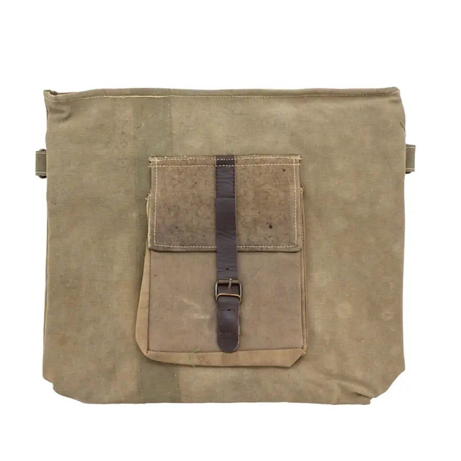 Crossbody: Plain Recycled Military Tent