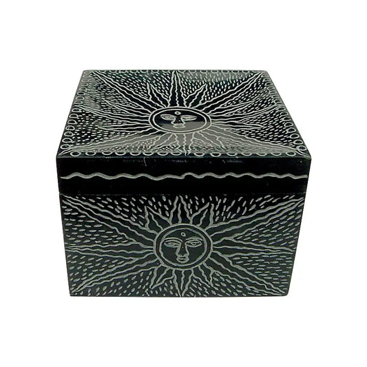 Box: Soapstone Sun