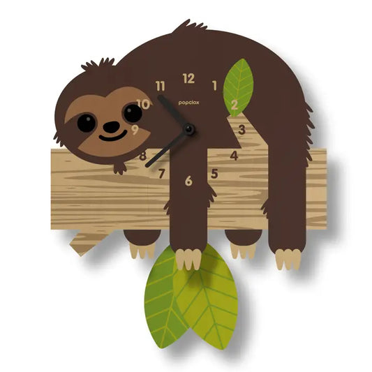 Clock: Sloth Pendulum Clock