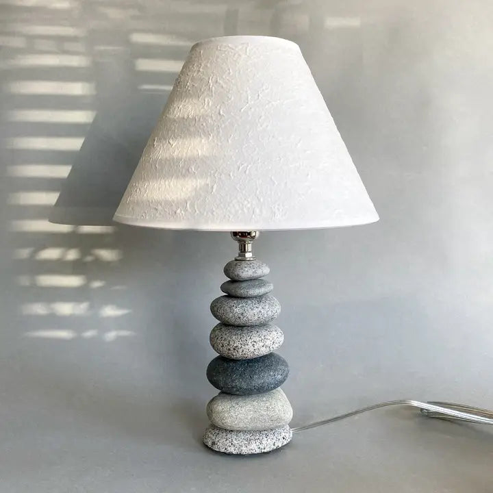 Lamp: Mini Stone Lamp