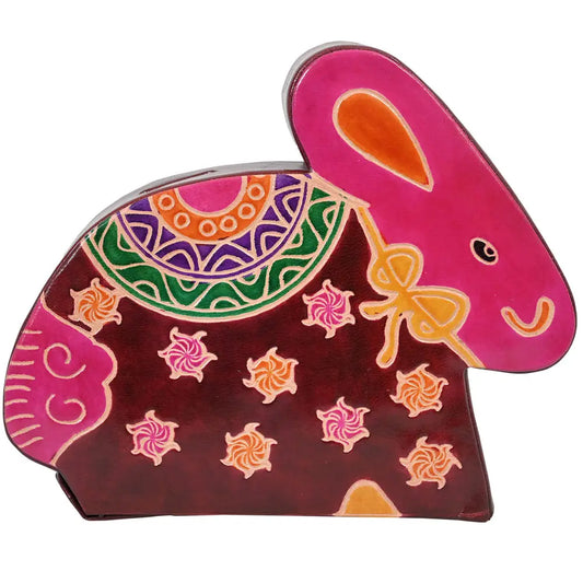 Bank: Leather Bunny