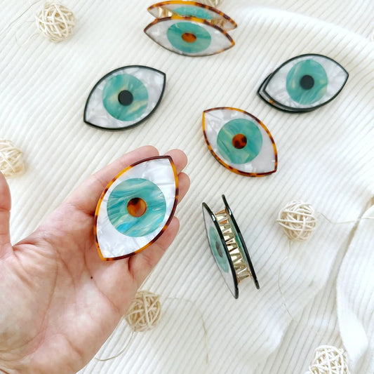 Evil Eye Hair Clip