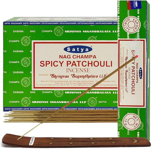 Incense: Satya Spicy Patchouli Stick Incense