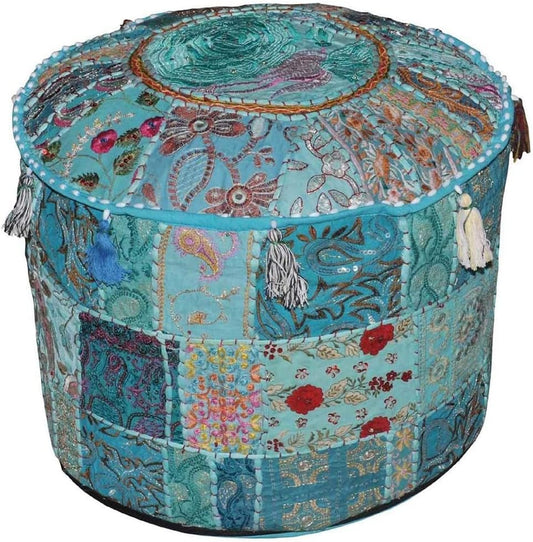 Pouf: Indian Pouf Footstool