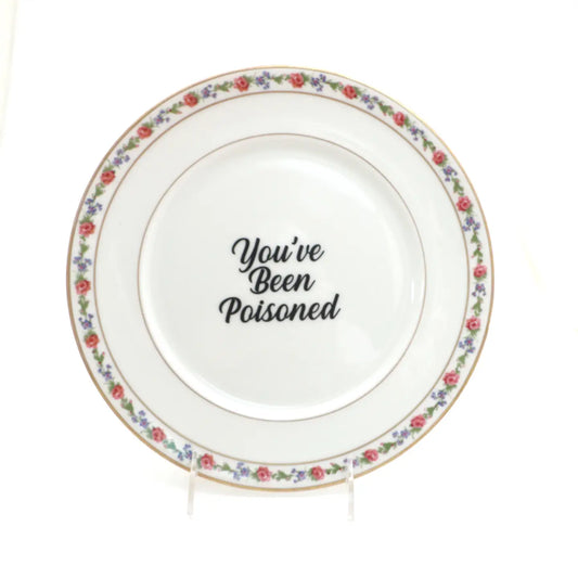 Plate: You've Been Poisoned