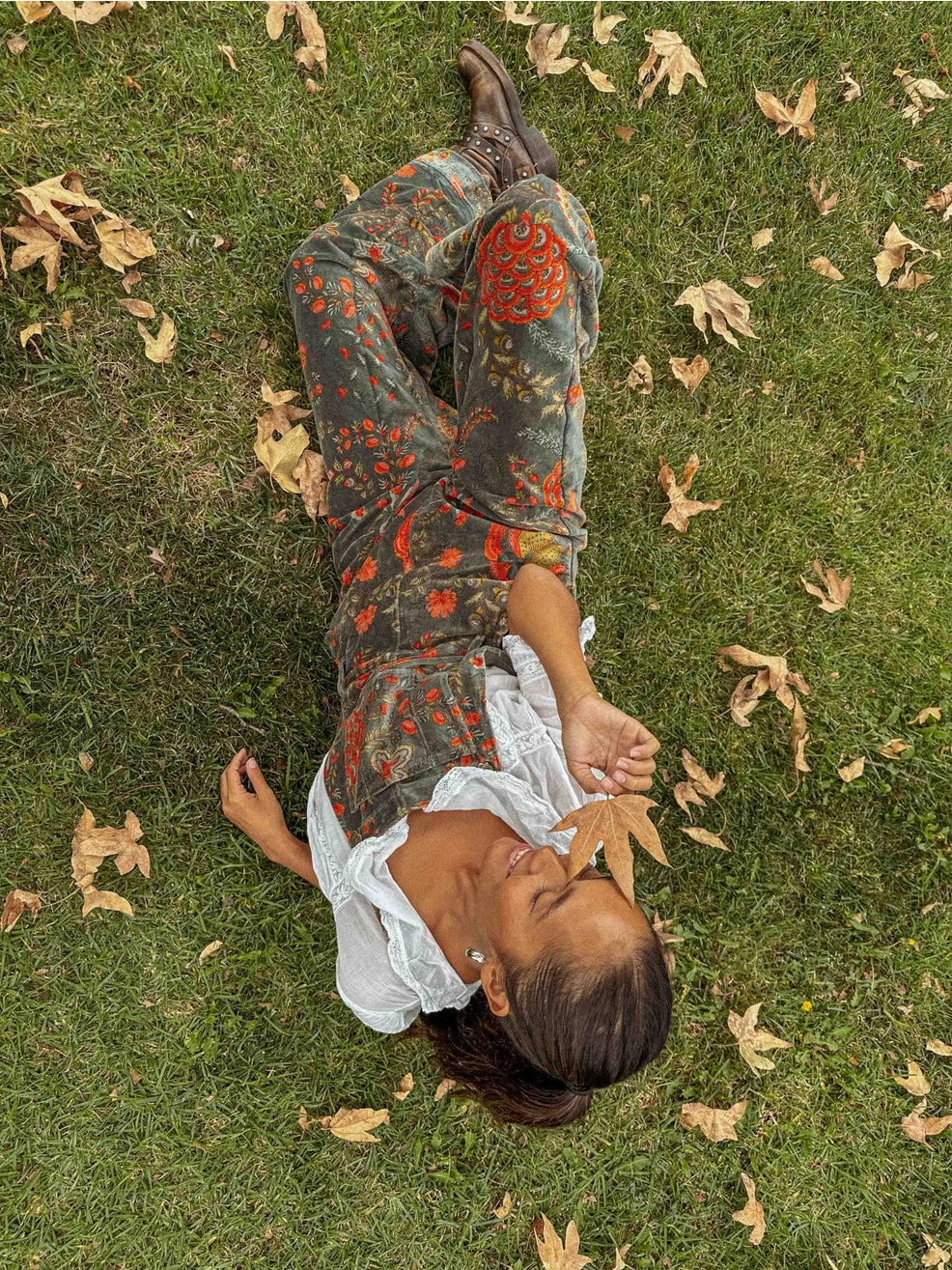 Overalls: Velvet Floral (Two Colors)