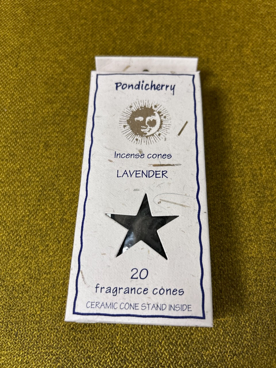 Incense: Pondicherry Cones - Various Fragrances