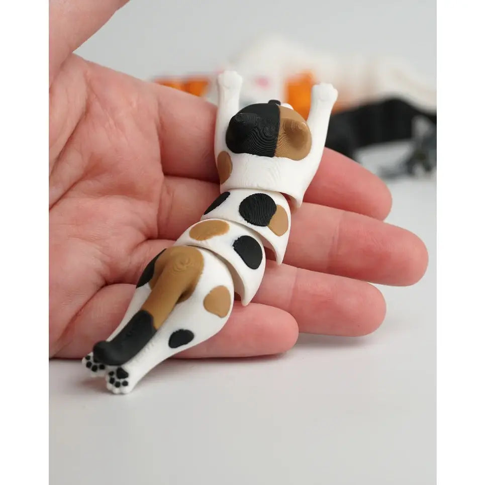 3D Printed Fidget Cats: (Various Colors)