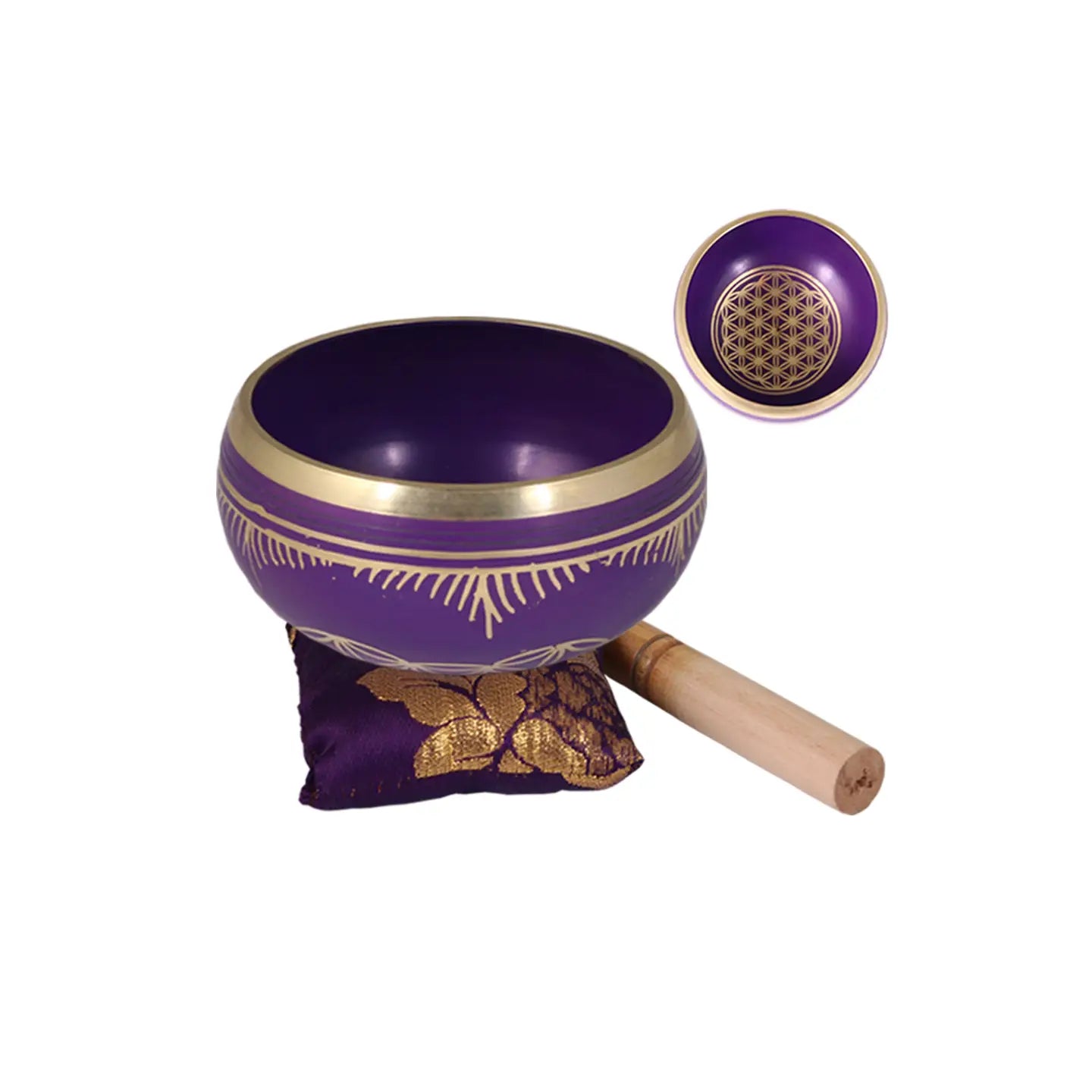 Singing Bowls: Medium Black or Purple
