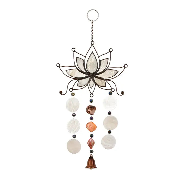 Wall Decor: Lotus with Capiz Shells