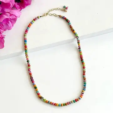 Necklace: Kantha Milieu Classic